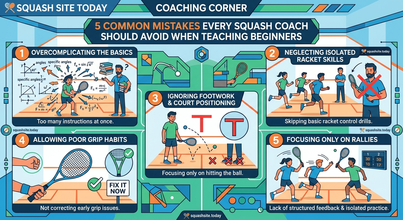 5 Common Mistakes Every Squash Coach Should Avoid When Teaching Beginners — 2