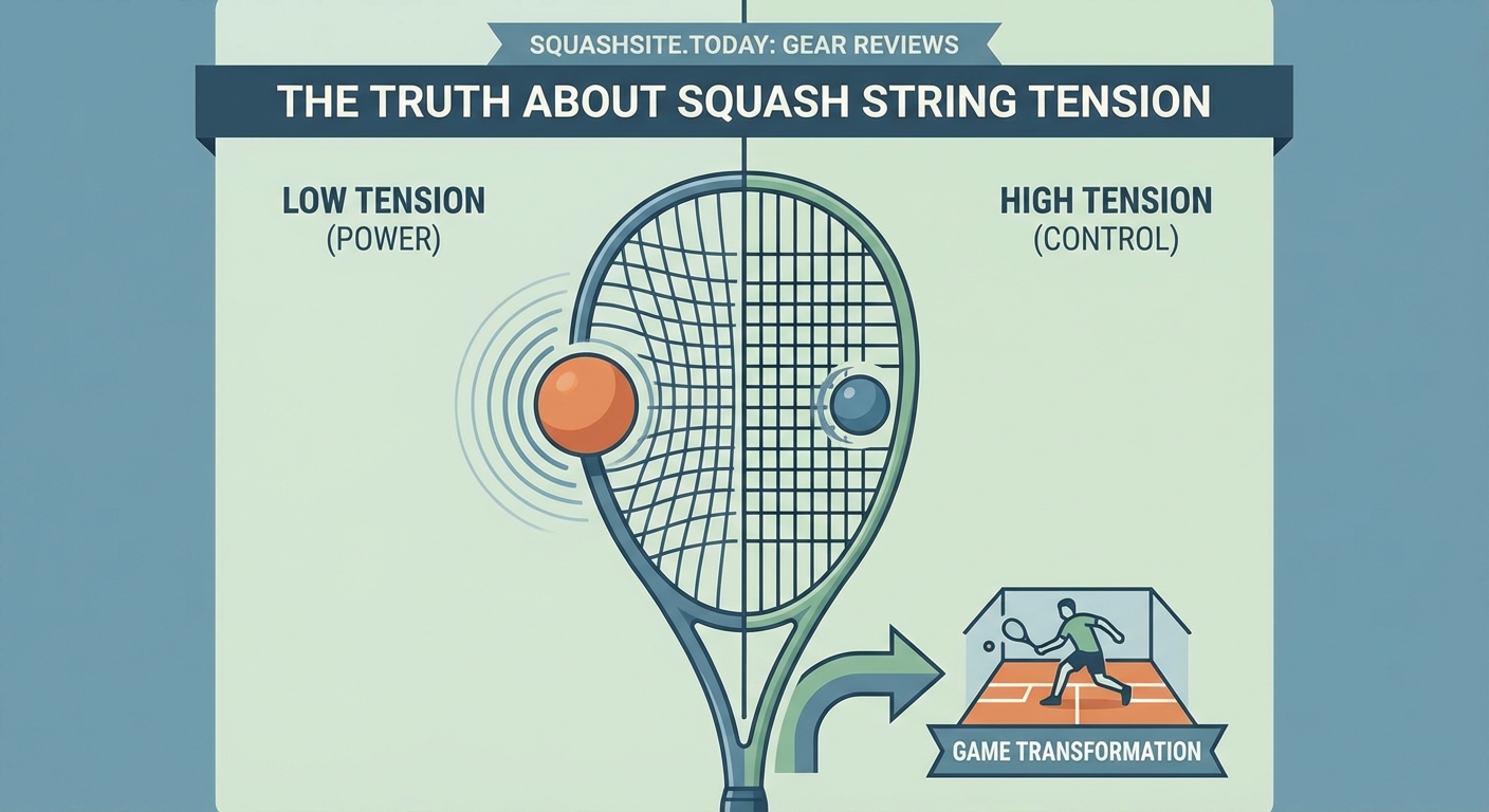 The Truth About Squash String Tension and How It Transforms Your Game - Illustration 1