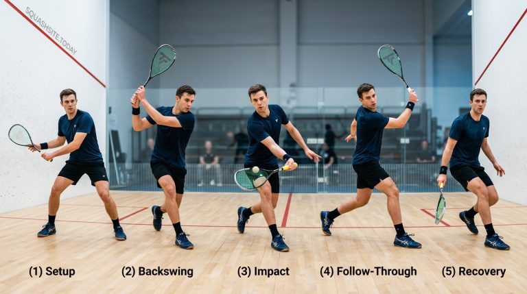 The Perfect Squash Swing: Breaking Down Your Forehand Drive in 5 Simple Steps