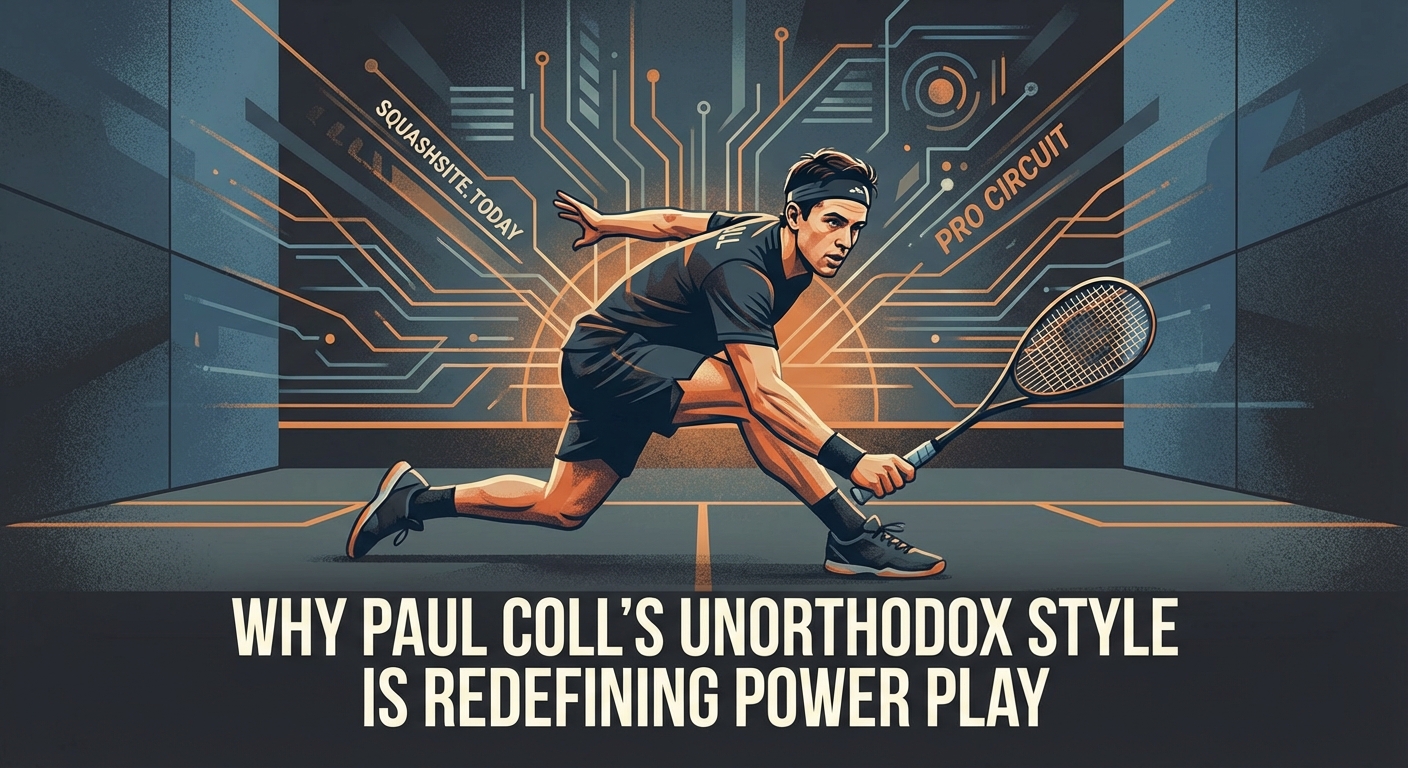Why Paul Coll's Unorthodox Style Is Redefining Power Play in Professional Squash — 2