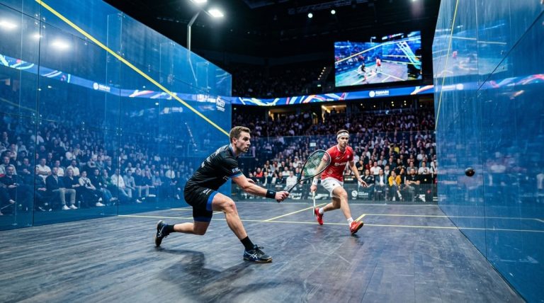 How the Glass Court Revolution Changed Professional Squash Forever