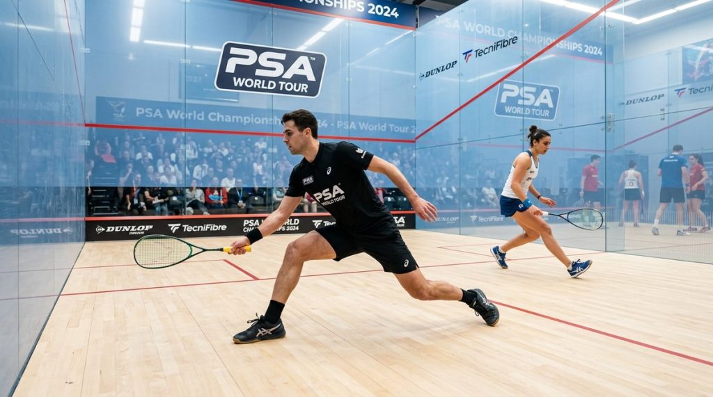 Pre-Match Warm-Up Routines From the PSA Tour