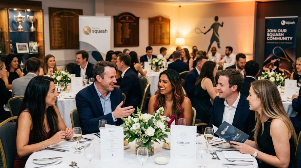 How to Turn Your Squash Club’s Annual Dinner Into a Membership Magnet