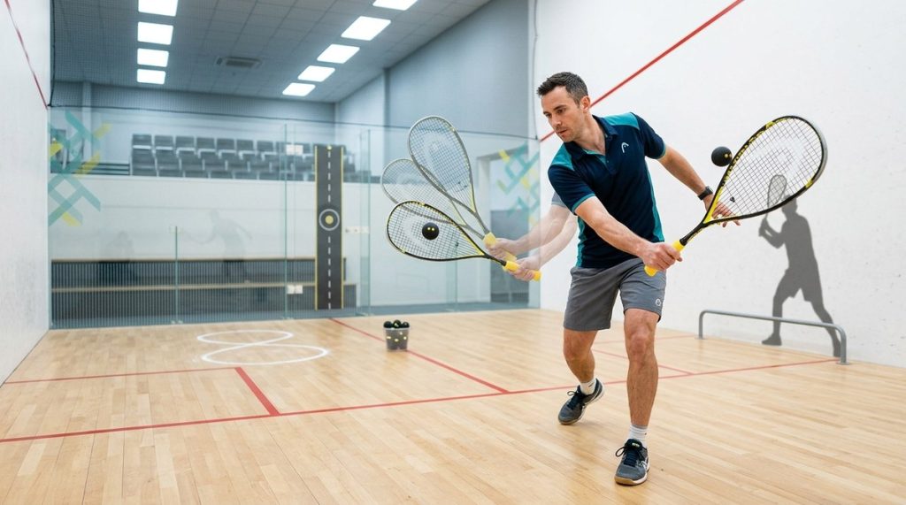 5 Drills to Improve Your Squash Racquet Control and Stop Hitting the Frame